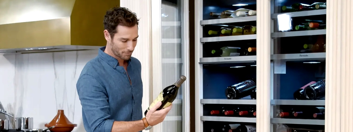 Thermador Wine Cooler Display Shows “HI” with Alarm Sounding